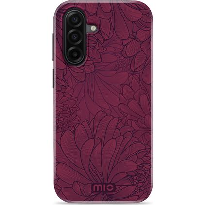 MIO Samsung Galaxy A17 MagSafe Hoesje Hardcase Backcover - Berry Blooms