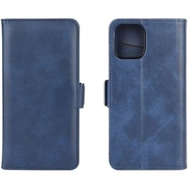 Mobigear Slim Magnet iPhone 12 Pro Hoesje Bookcase Portemonnee - Blauw