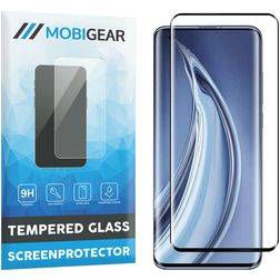 Mobigear Curved Xiaomi Mi 11 Glazen Screenprotector - Case Friendly - Zwart