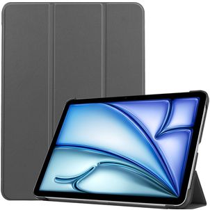 Mobigear Tri-Fold iPad Air 13 Inch (2026) Hoes Bookcase - Grijs