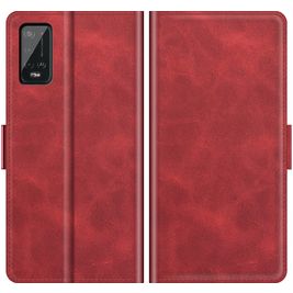 Mobigear Slim Magnet Wiko Power U20 Hoesje Bookcase Portemonnee - Rood