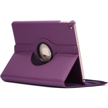 Mobigear DuoStand iPad Air 2 (2014) Hoes Draaibare Bookcase - Paars