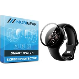 Mobigear Google Pixel Watch Screenprotector Folie - Zwart