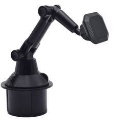 Mobigear Telefoonhouder auto Bekerhouder Magnetisch Universeel - Zwart