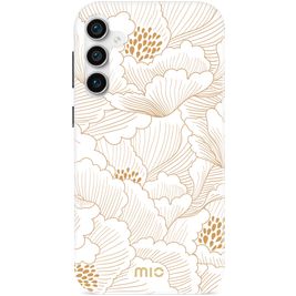 MIO Samsung Galaxy S23 FE MagSafe Hoesje Hardcase Backcover - White Roses