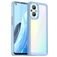 Mobigear Crystal OPPO Reno 7 Lite Hoesje Hardcase Backcover - Transparant / Blauw