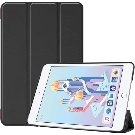 Mobigear Tri-Fold iPad Mini 4 (2015) Hoes Bookcase - Zwart