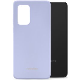 Mobilize Rubber Gelly Samsung Galaxy A33 Hoesje Flexibel TPU Backcover - Pastel Purple