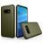 Mobigear Card Samsung Galaxy S10e Hoesje Hardcase Backcover Shockproof met Pasjeshouder - Legergroen