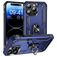 Mobigear Armor Ring iPhone 15 Pro Hoesje Hardcase Backcover Shockproof met Ringhouder - Blauw
