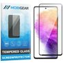 Mobigear Premium Samsung Galaxy A73 Glazen Screenprotector - Case Friendly - Zwart