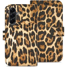 My Style Flex Wallet Samsung Galaxy A37 Hoesje Bookcase Portemonnee - Wild Leopard