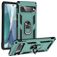 Mobigear Armor Ring Google Pixel 7 Hoesje Hardcase Backcover Shockproof met Ringhouder - Groen