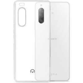 Mobilize Gelly Doorzichtig Sony Xperia 10 II Hoesje Flexibel TPU Backcover - Transparant