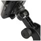 Mobigear Push Lock Telefoonhouder Auto Zuignap Klem Universeel - Zwart