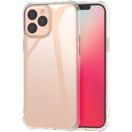 Mobigear Crystal Doorzichtig iPhone 12 Pro Hoesje Hardcase Backcover - Transparant