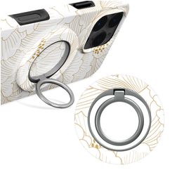 MIO Holder MagSafe Telefoonring - White Roses Universeel