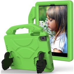 Mobigear Thumbs Up iPad Mini 5 (2019) Kinder Tablethoes met Handvat - Groen