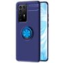 Mobigear Armor Ring Huawei P40 Pro Hoesje Flexibel TPU Backcover Shockproof met Ringhouder - Blauw