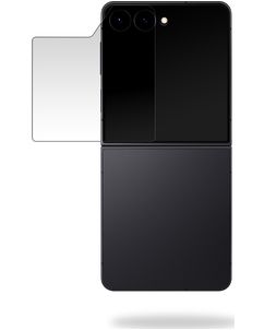 Mobilize Outer Display + Camera Samsung Galaxy Z Flip 8 Glazen Screenprotector,Camera Protector - Case Friendly - Outer Display