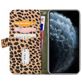 Mobilize Gelly Zipper iPhone 11 Pro Hoesje Uitneembare 2in1 Clutch - Leopard