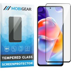 Mobigear Premium Xiaomi Redmi Note 11 Pro Plus 5G Glazen Screenprotector - Case Friendly - Zwart