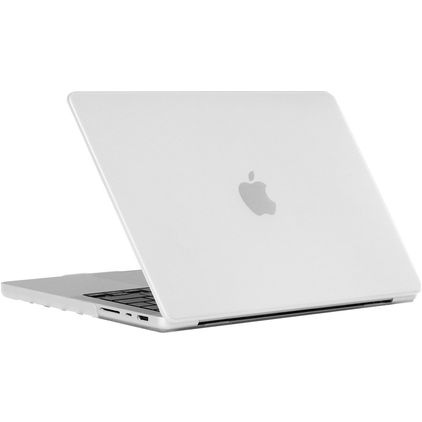 Mobigear Dotted MacBook Pro 14 Inch (2021-2026) Hoes Hardshell Laptopcover MacBook Case - Transparant - Model A2442 / A2779 / A2918 / A2992 / A3401 / A3112 / A3434 / A3427 / A3426