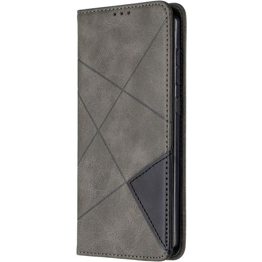Mobigear Rhombus Slim Nokia 2.3 Hoesje Bookcase - Grijs