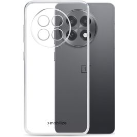 Mobilize Gelly Case Doorzichtig OnePlus 13R Hoesje Flexibel TPU Backcover - Transparant