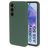 Mobiparts Samsung Galaxy A55 Siliconen Hoesje Backcover - Forest Green