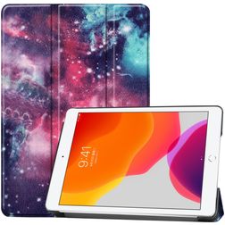 Mobigear Tri-Fold iPad 7 (2019) Hoes Bookcase - Heelal