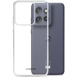 Mobilize Gelly Doorzichtig Motorola Edge 50 Neo Hoesje Flexibel TPU Backcover - Transparant