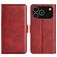 Mobigear Slim Magnet iPhone 17 Pro Hoesje Bookcase Portemonnee - Rood
