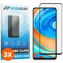 Mobigear Premium Xiaomi Redmi Note 9 Pro Glazen Screenprotector - Case Friendly - Zwart (3-Pack)