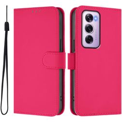 Mobigear Urban Wallet OPPO Reno 12 Pro Hoesje Bookcase Portemonnee - Rood