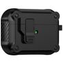 Mobigear Armor Clip Apple AirPods Pro 2 Hardcase Hoesje - Zwart