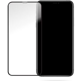 Mobilize Premium iPhone XS Max Glazen Screenprotector - Case Friendly - Zwart