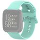 Mobigear Sport Buckle Siliconen Fitbit Versa 2 Bandje Gespsluiting - Turquoise
