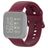 Mobigear Sport Buckle Siliconen Fitbit Versa 2 Bandje Gespsluiting - Rood