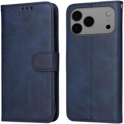Mobigear Wallet iPhone 17 Pro Max Hoesje Bookcase Portemonnee - Blauw
