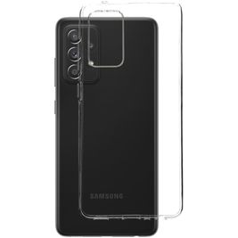 Mobiparts Classic Doorzichtig Samsung Galaxy A52 Hoesje Flexibel TPU Backcover - Transparant