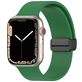 Mobigear Sport Mag Siliconen Apple Watch Bandje Magneetsluiting - 42/41/40/38 mm - Groen