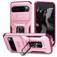 Mobigear Armor Ring Cam Slide Google Pixel 9 Pro XL Hoesje Hardcase Backcover Shockproof met Ringhouder en Camera Slider - Roze