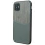 Valenta Card Slot iPhone 11 Hoesje Echt Leer Backcover met Pasjeshouder - Grijs