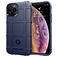 Mobigear Rugged Shield iPhone 12 Pro Max Hoesje Flexibel TPU Backcover Shockproof - Blauw