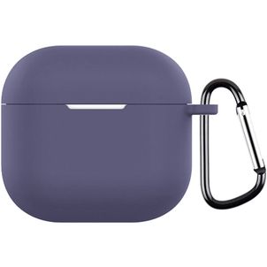 Mobigear Colors Apple AirPods 4 Hoesje Flexibel Siliconen - Grijs