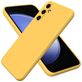 Mobigear Colors Samsung Galaxy A55 Siliconen Hoesje Backcover - Geel