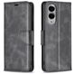 Mobigear Excellent Samsung Galaxy S25 Edge Hoesje Bookcase Portemonnee - Grijs