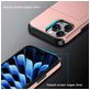 Mobigear Card iPhone 16e Hoesje Hardcase Backcover Shockproof met Pasjeshouder - Grijs