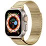 Mobigear Premium Loop Milanese Apple Watch Bandje Magneetsluiting - 49/46/45/44 mm - Goud